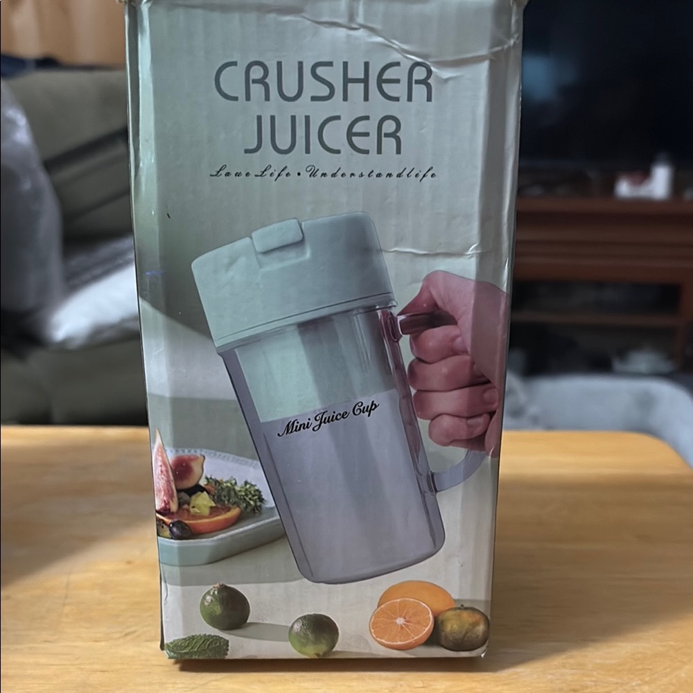 Crusher Juicer Mini Juice Cup - Silver